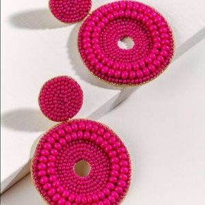 NWT Francesca’s Jillian Seedbead Earrings